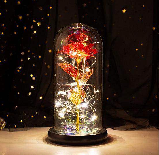 Bouquet Glass Cover Rose | Valentines Gifts for Girlfriend