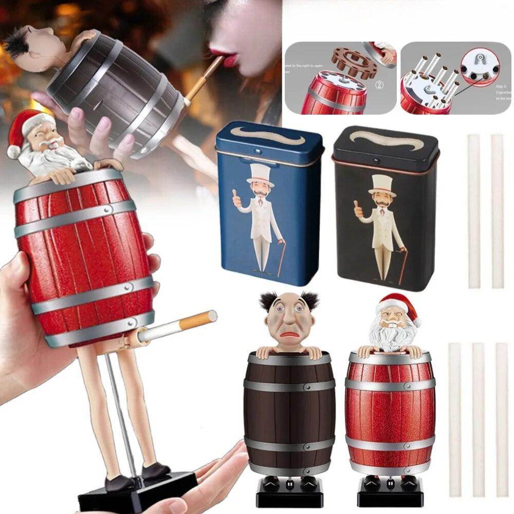 Uncle Santa Automatic Cigarette Box Strange