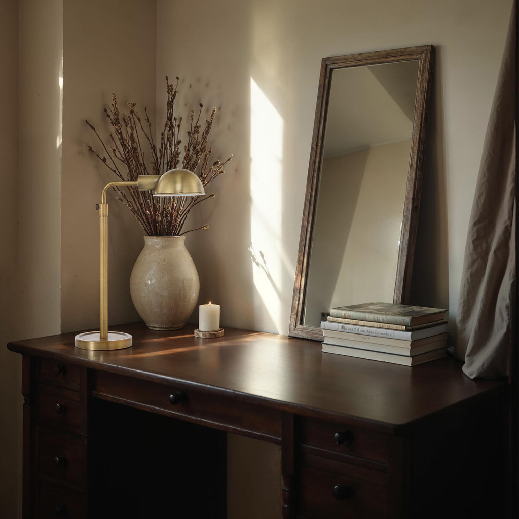 Renwil Halle 21-32 Adj." Height Table Lamp - Yellow