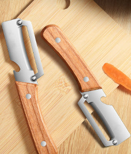 Stainless Steel Paring Knife & Vegetable Peeler