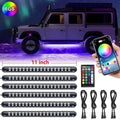 RGB Car Underglow Neon Strip Kit