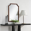Renwil Sintra 36" H x 24" W Wall Mirror - Brown
