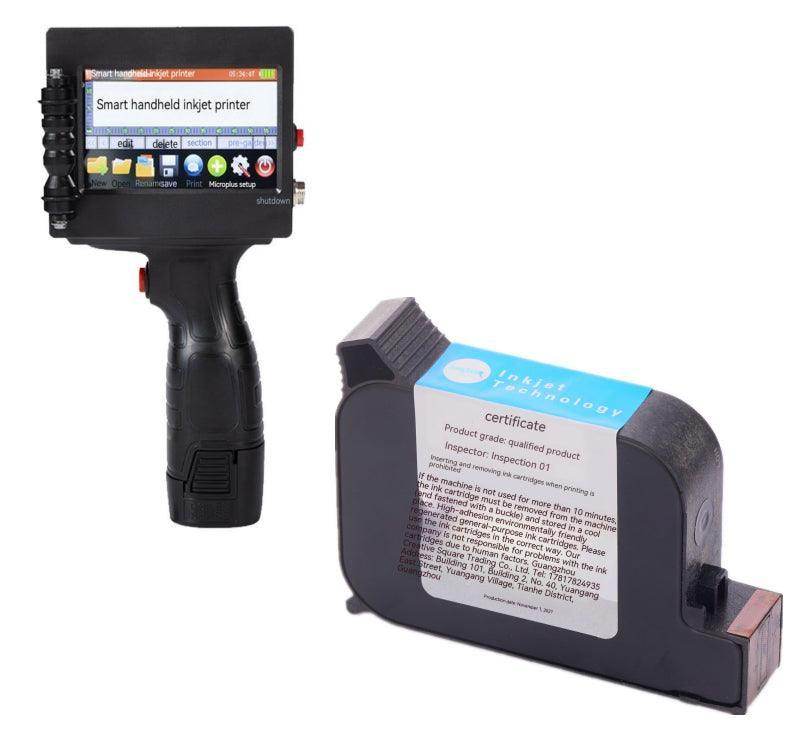 Handheld Code-spraying barcode Lable printer
