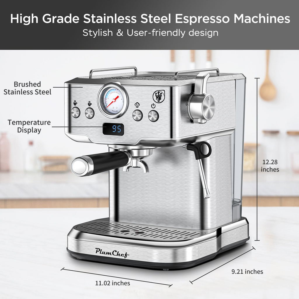 ☕ 20-Bar Professional Espresso Machine