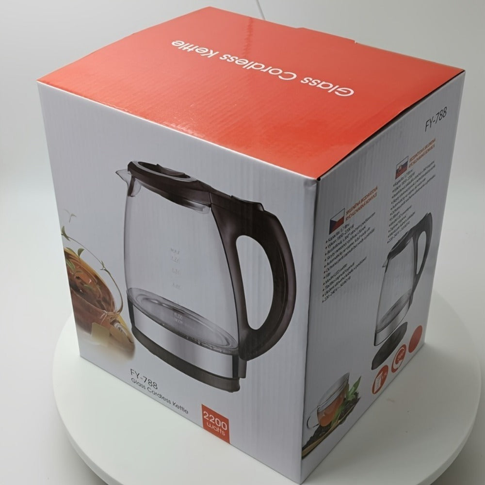 ☕ 1.7 L Electric Kettle With Filter – Fast Boil with Filter & Inner Lid