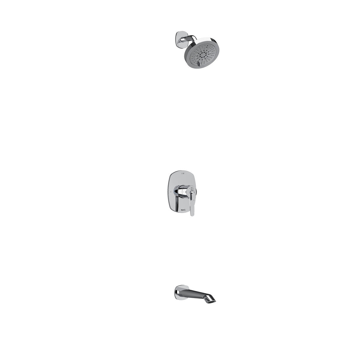 Riobel Venty 2-Way No Share with Shower Head and Tub Spout