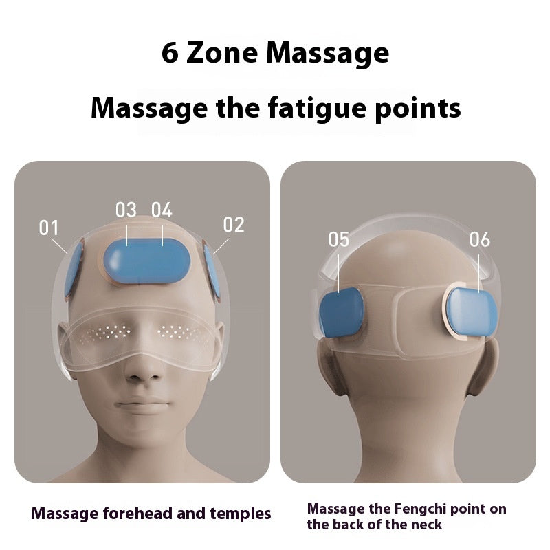 Head & Eye Airbag Massage Instrument – Sleep Aid & Relaxation Tool