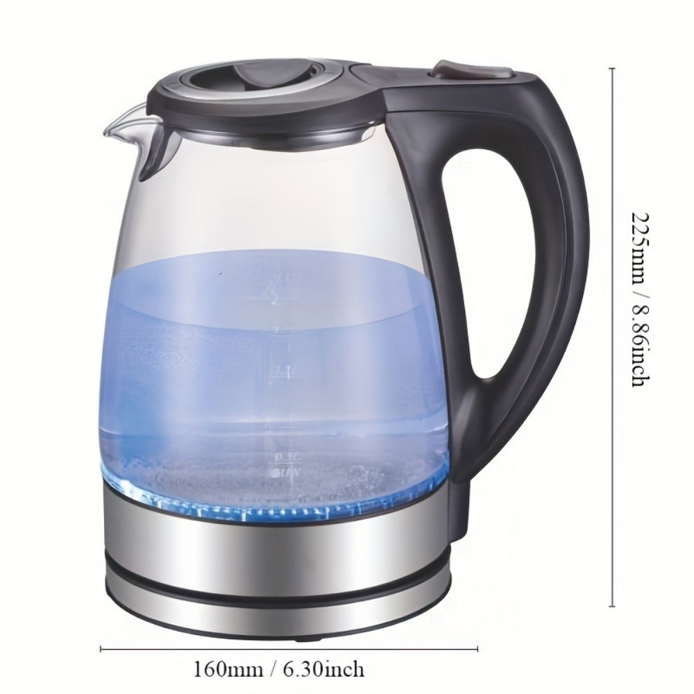 ☕ 1.7 L Electric Kettle With Filter – Fast Boil with Filter & Inner Lid