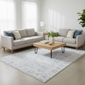 Renwil Chloe 10' x 13'1" Ft Handwoven Indoor Rug - Blue / Grey