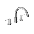 TOTO Lb Two Handle Deck Mount Roman Tub Filler Trim
