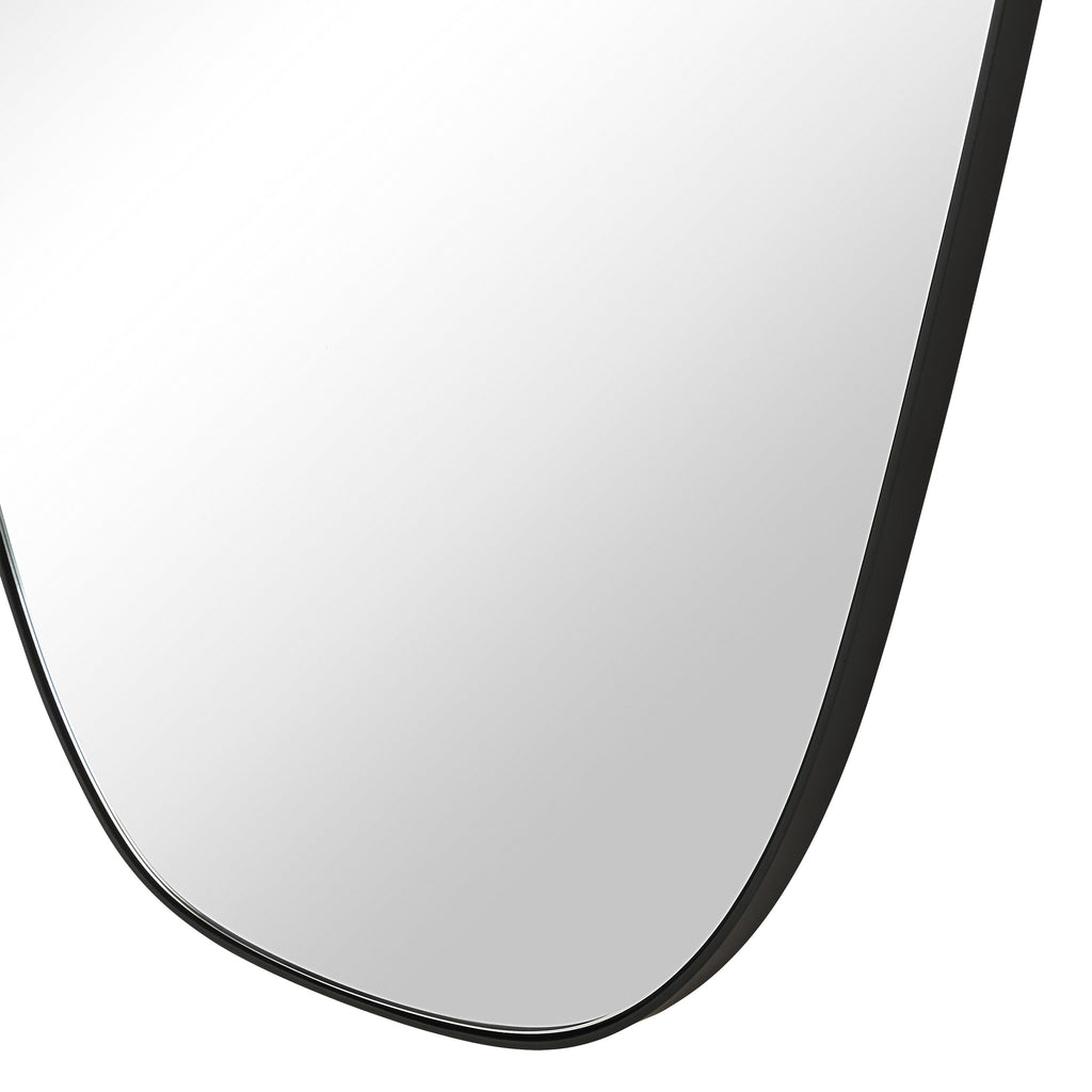 Renwil Enina 65" H x 25.5" W Wall Mirror - Black
