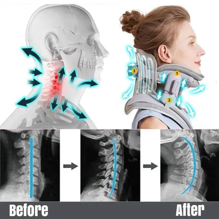 Cervical Traction Neck Brace Neck Traction Device