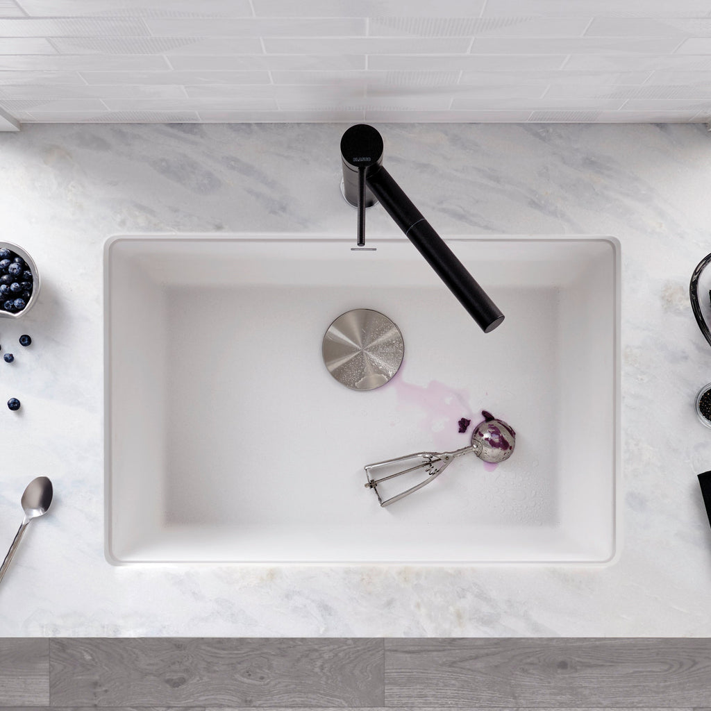 Blanco Precis Silgranit 27" Single Bowl Undermount Kitchen Sink