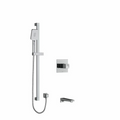 Riobel Reflet Shower System with Spout and Hand Shower Rail