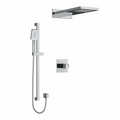 Riobel Reflet 3-Way System with Hand Shower Rail and Rain and Cascade Shower Head