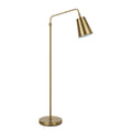 Everren Vidura Adjustable Height Floor Lamp - Brass