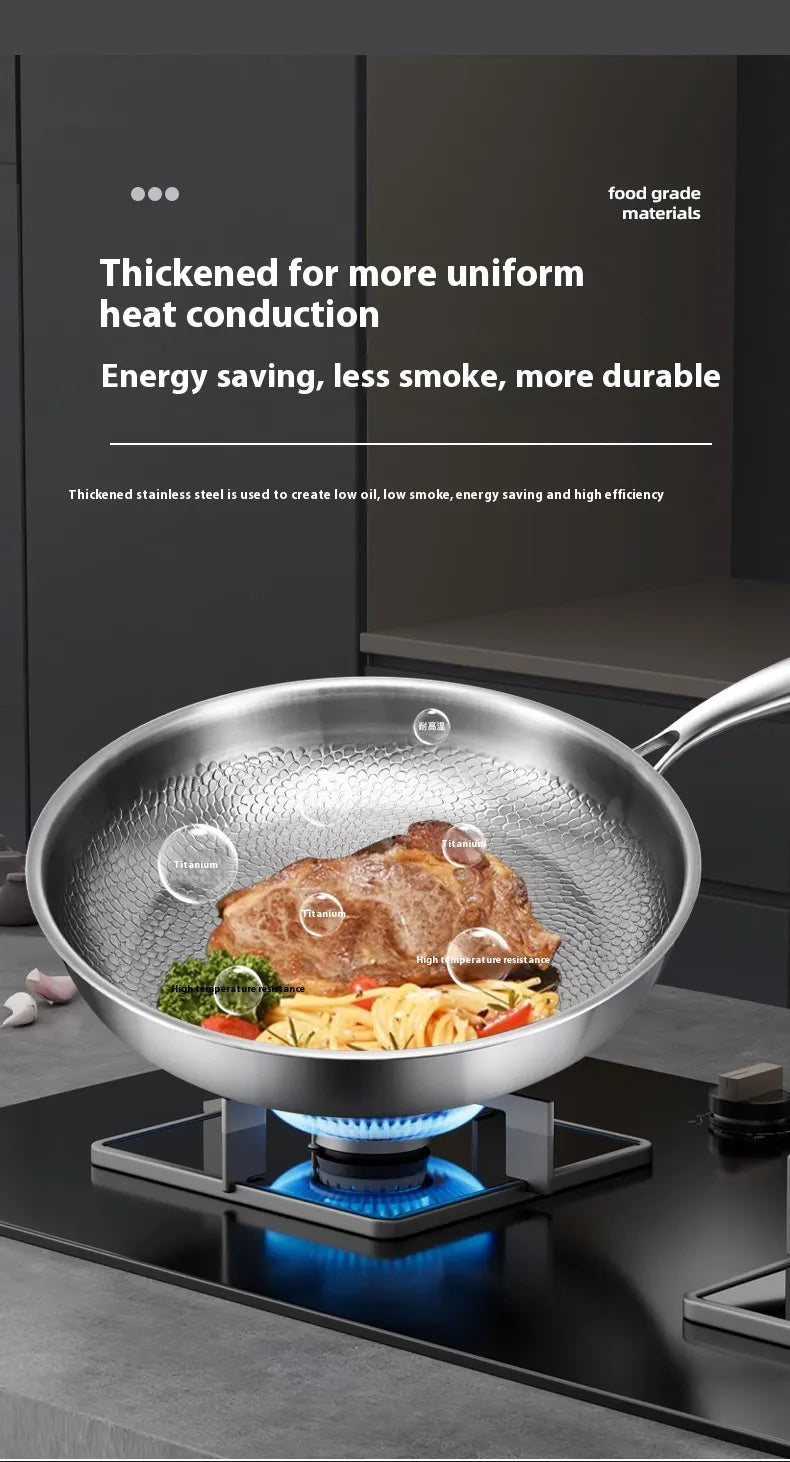 Pure Titanium Nonstick Frying Pan