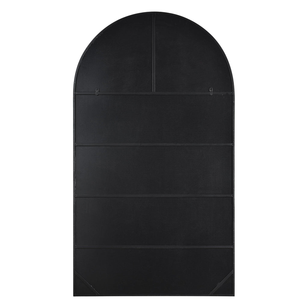 Renwil Farida 82" Tall Arch Full Length Mirror - Black