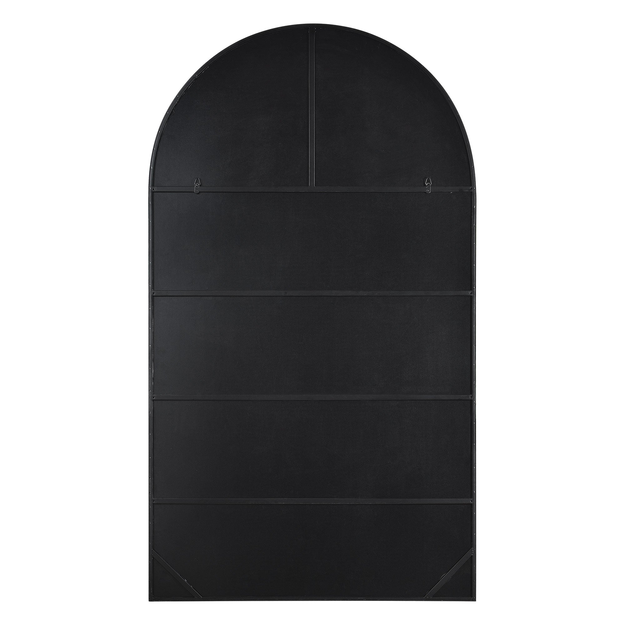 Renwil Farida 82" Tall Arch Full Length Mirror - Black