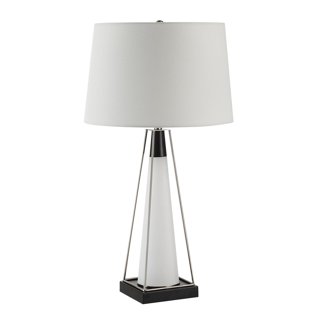 Everren Navagio 28" Height Table Lamp - Frosted White