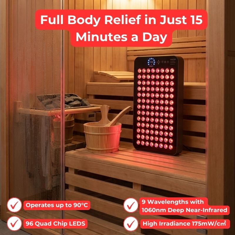 SP96 Red Light Therapy Sauna Panel with 1060nm