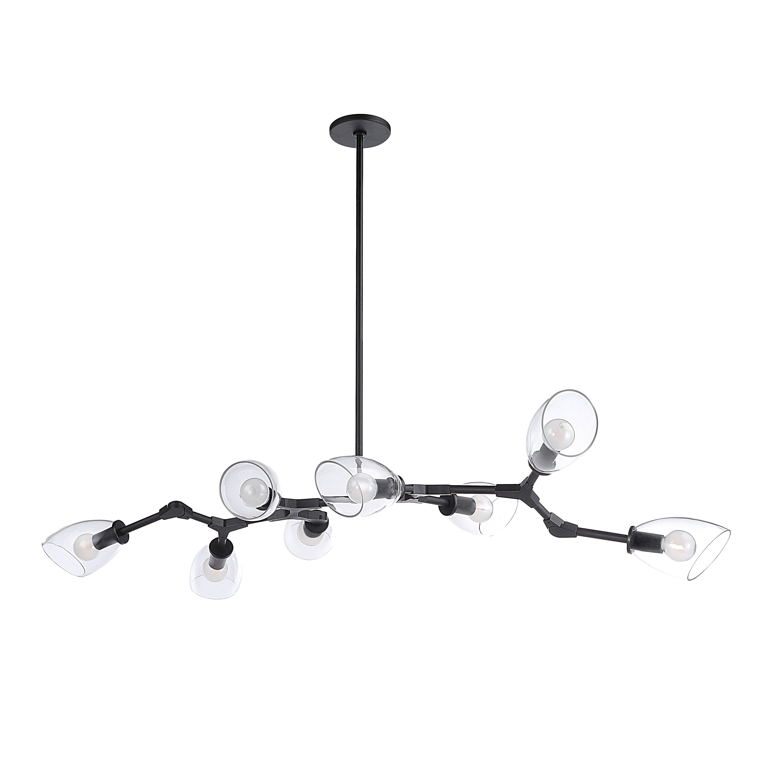 Renwil Camino 7.75" Length Ceiling Fixture - Black