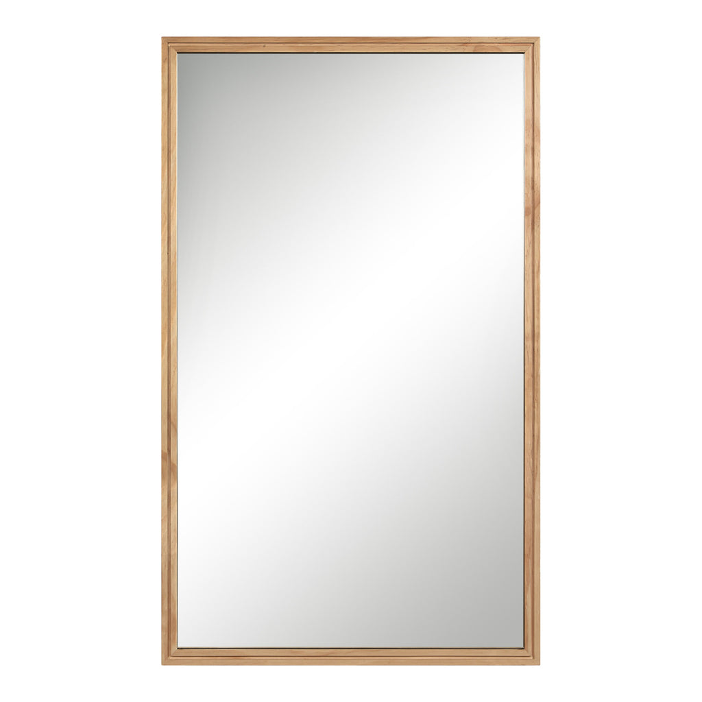 Renwil Canas 40" H x 24" W Wall Mirror - Brown