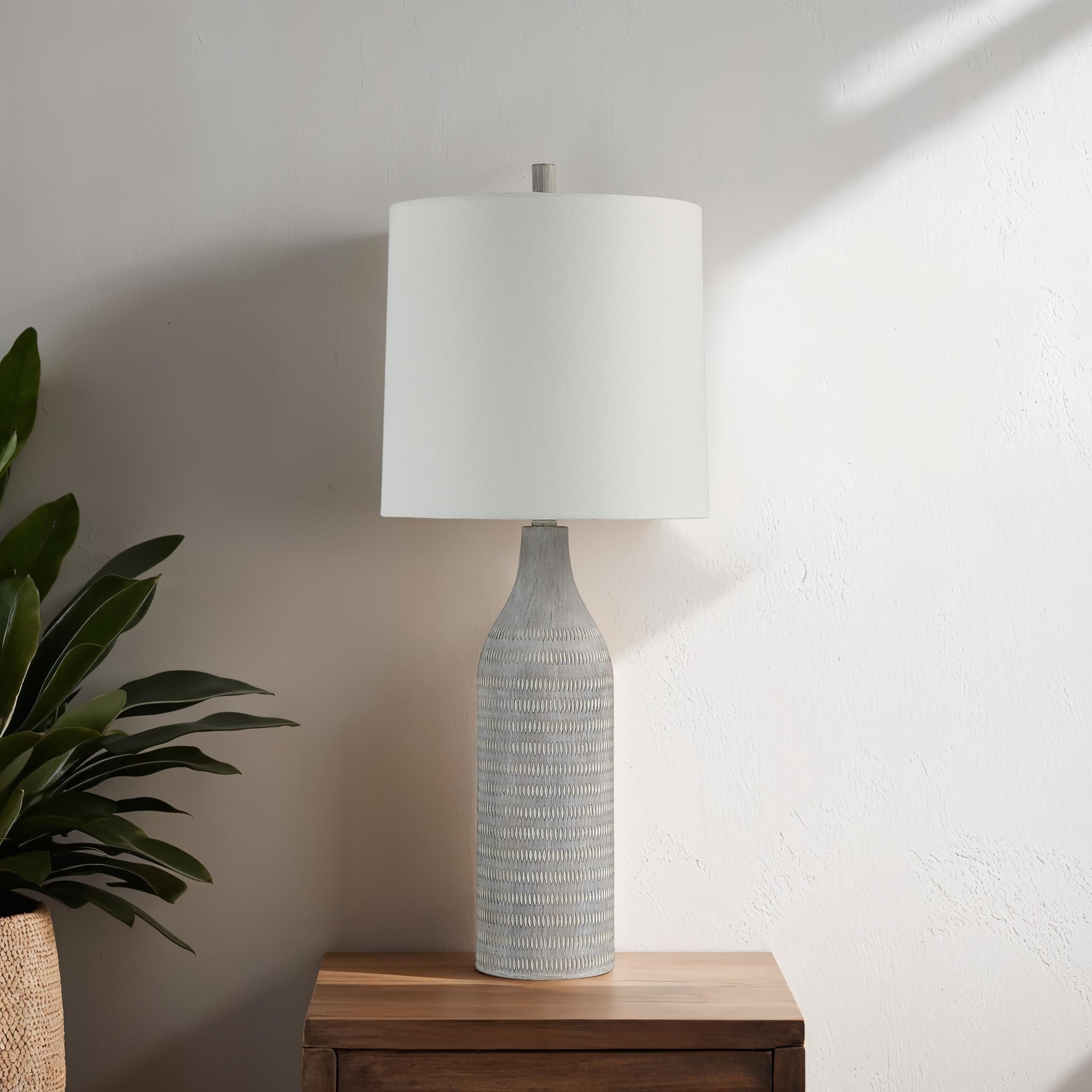 Everren Baracoa 33.5" Height Table Lamp - Cream