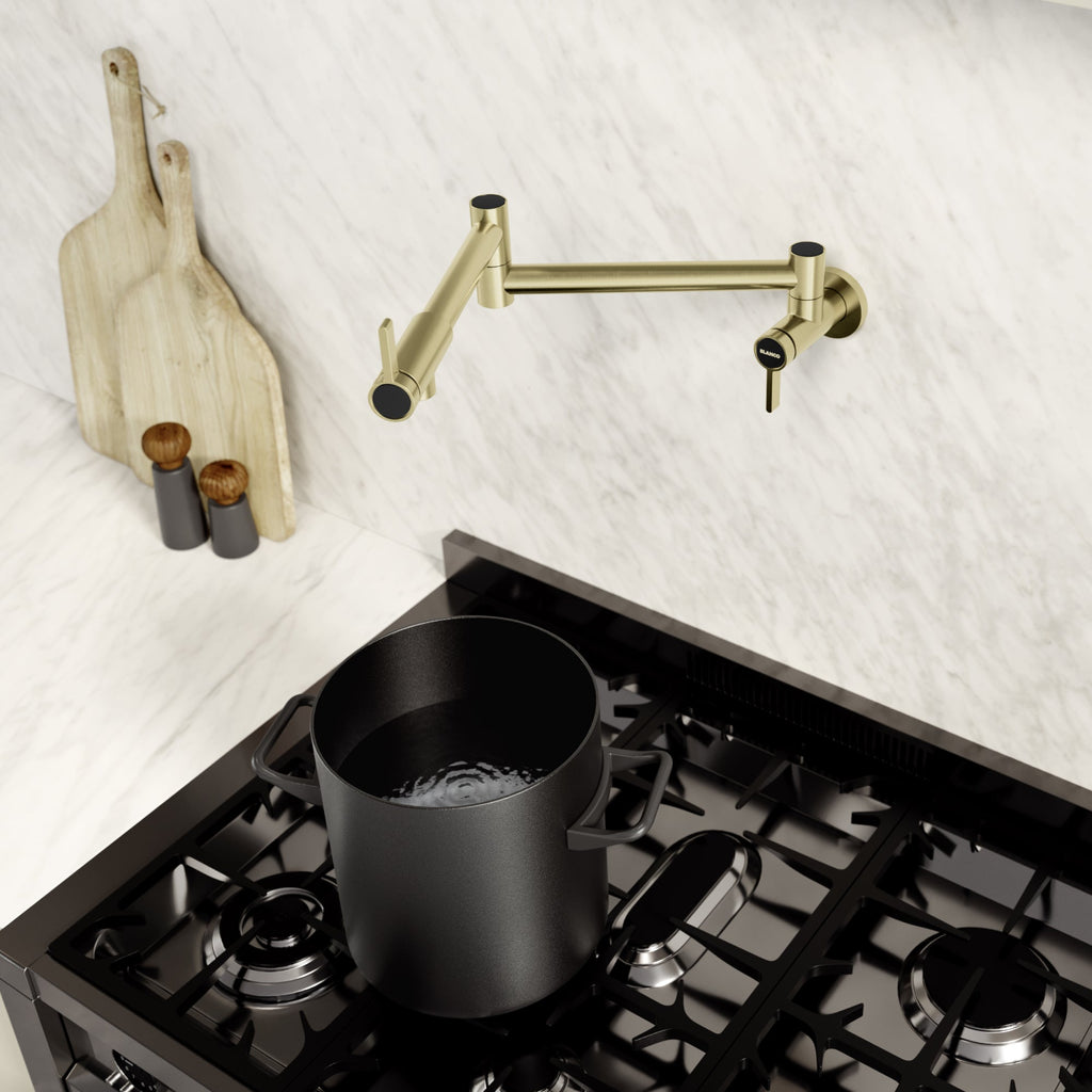 Blanco Culina II Wall-Mounted Pot Filler