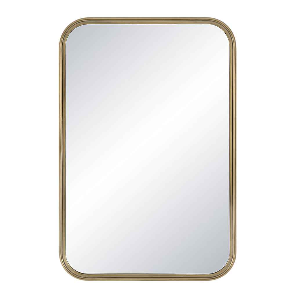 Renwil Jyn 36" Tall Rectangle Wall Mirror - Yellow