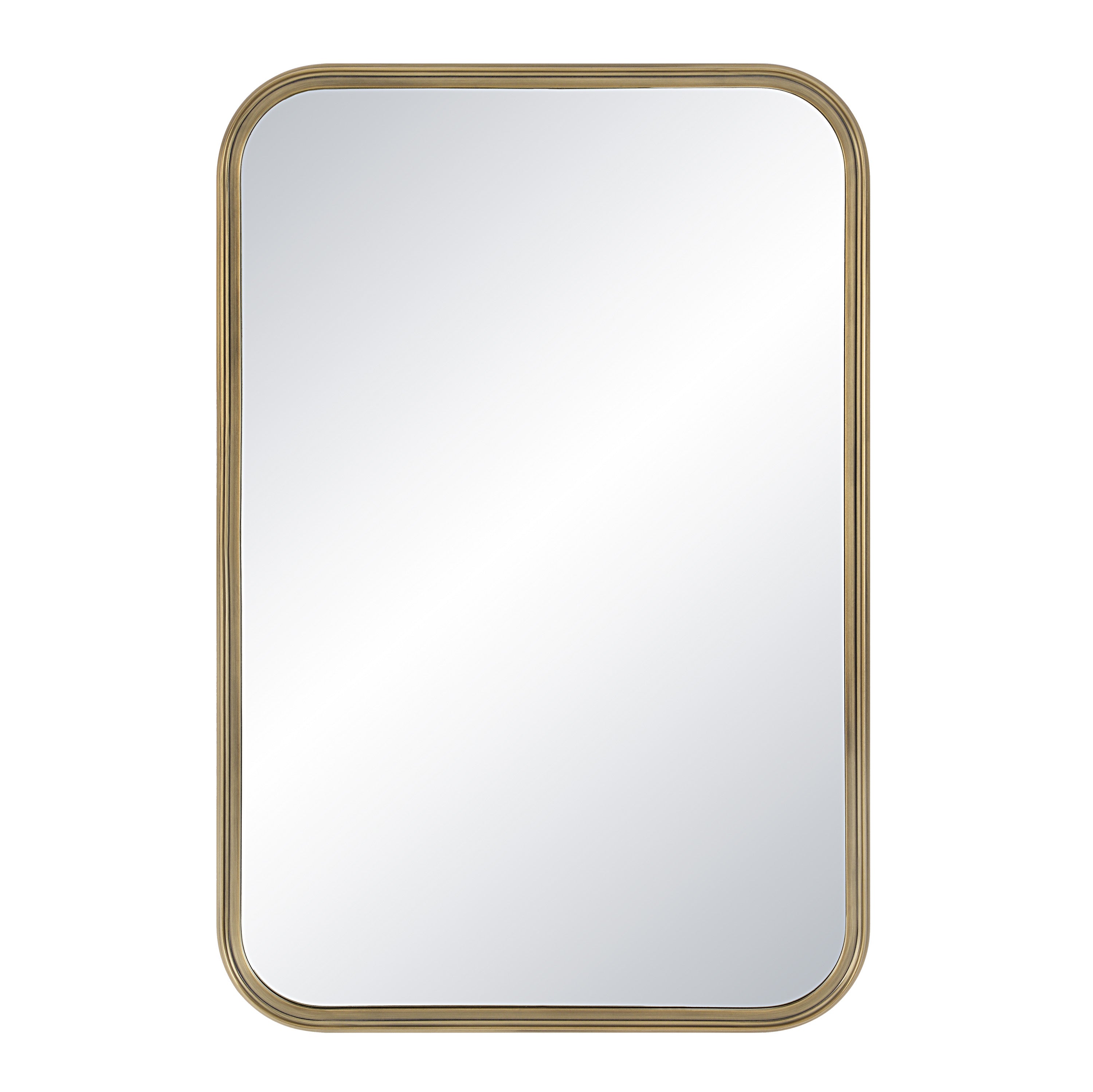 Renwil Jyn 36" Tall Rectangle Wall Mirror - Yellow