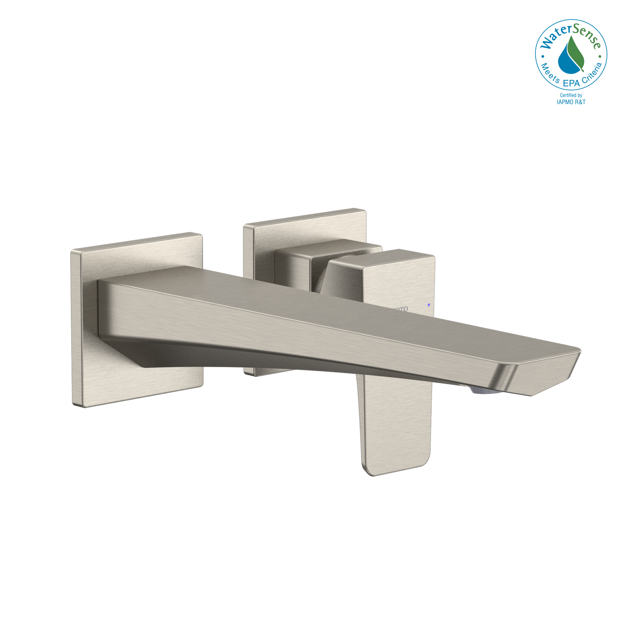 TOTO GE 1.2 GPM Wall Mount Single Handle Long Bathroom Faucet with Comfort Glide Technology (Long Spout)