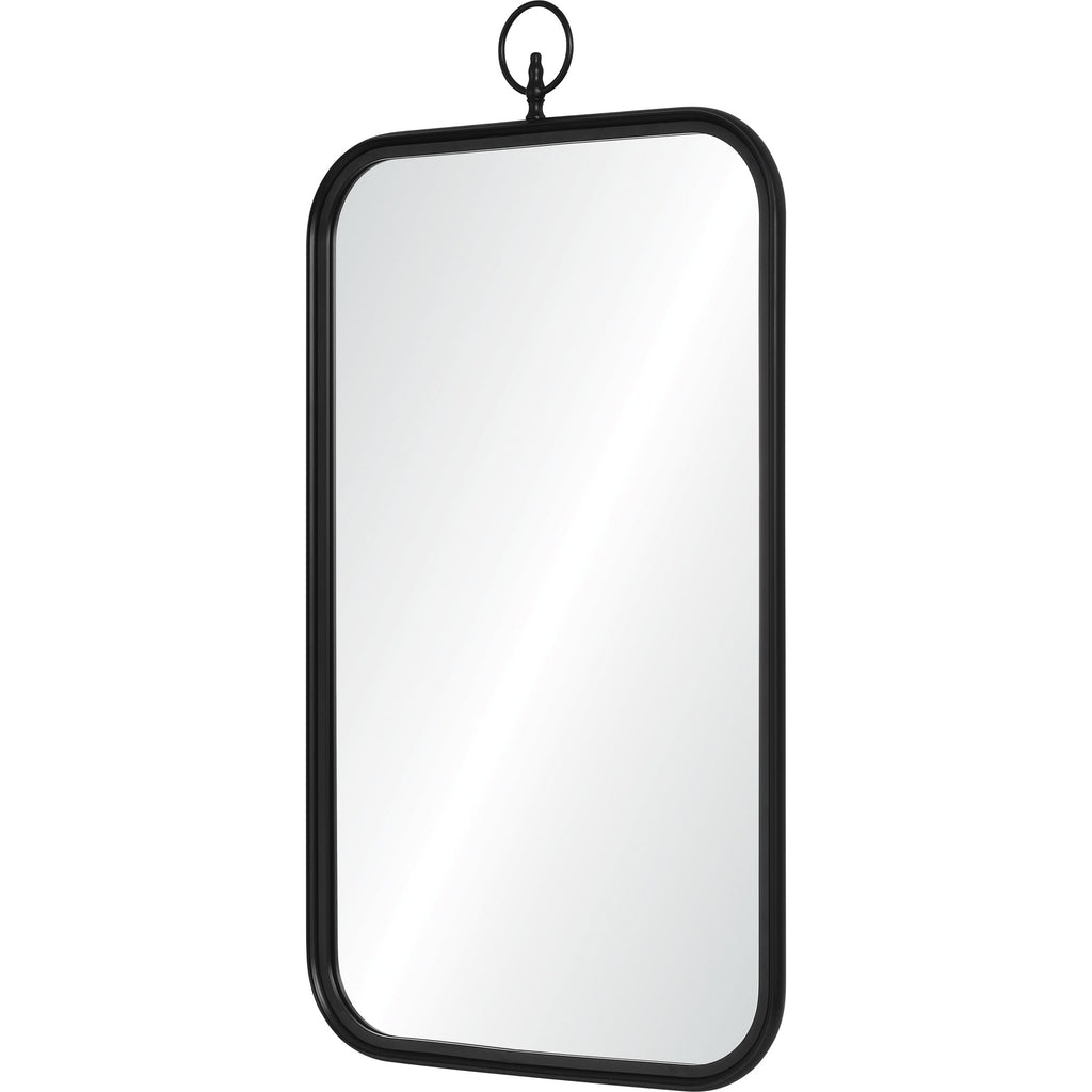 Renwil Priscilla 39.5" Tall Rectangle Wall Mirror - Black