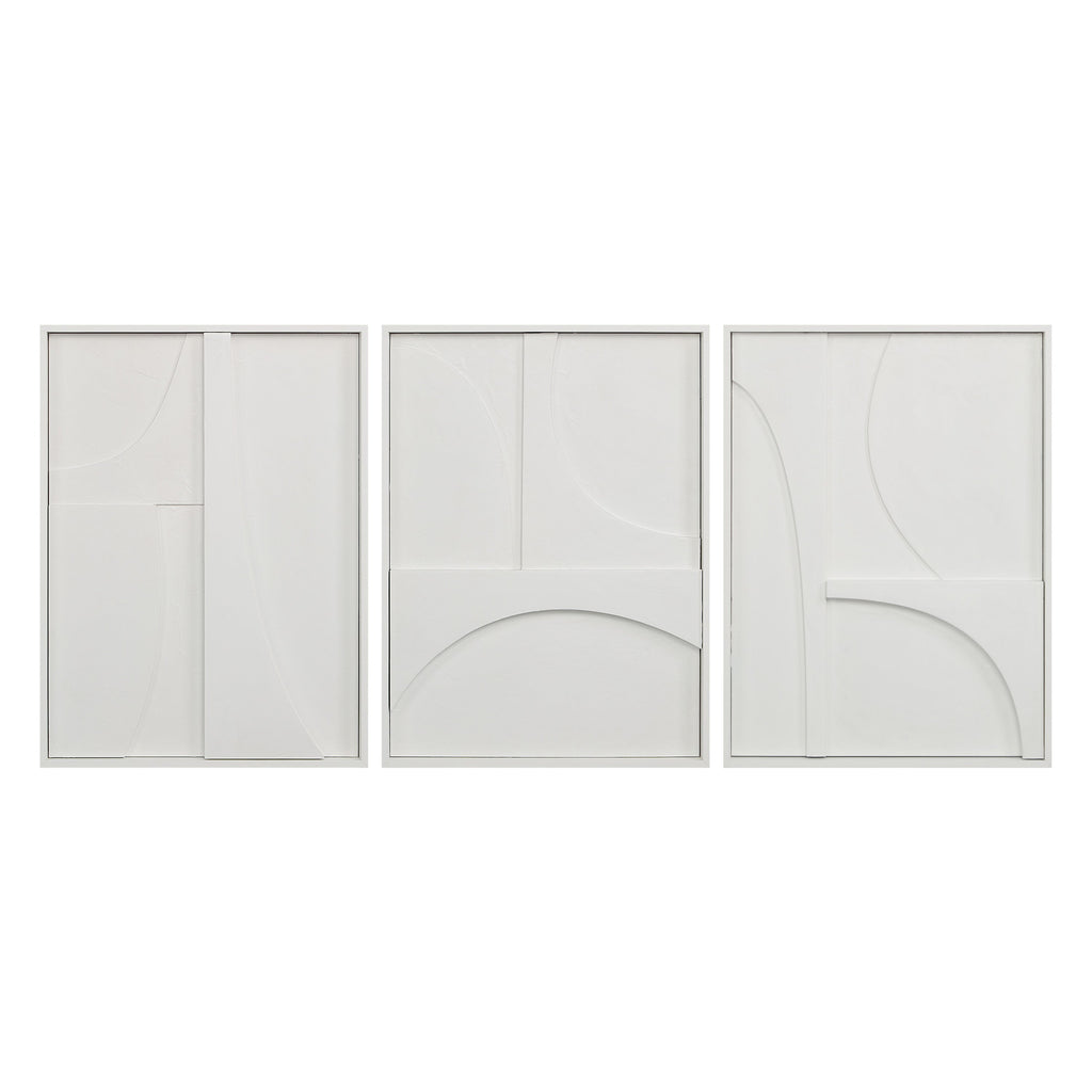 Renwil Marsh 18" Wide Wall Decor - Matte White