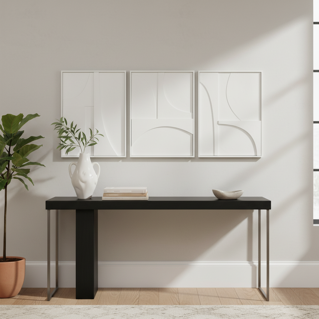 Renwil Marsh 18" Wide Wall Decor - Matte White