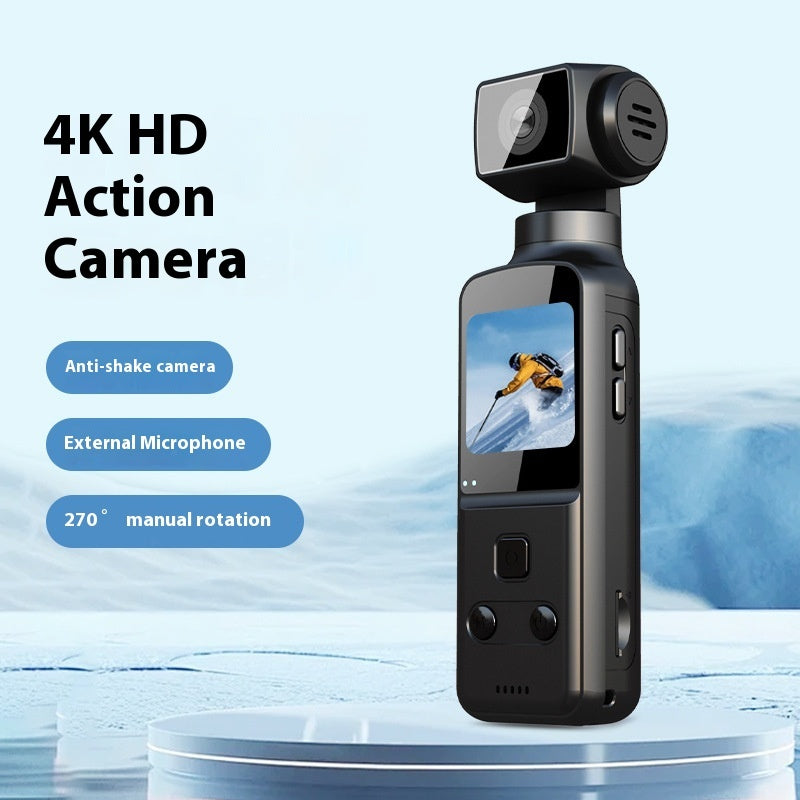 📸 4K HD Anti-Shake Pocket Sports Camera – Mini Action Cam for Outdoor & Travel