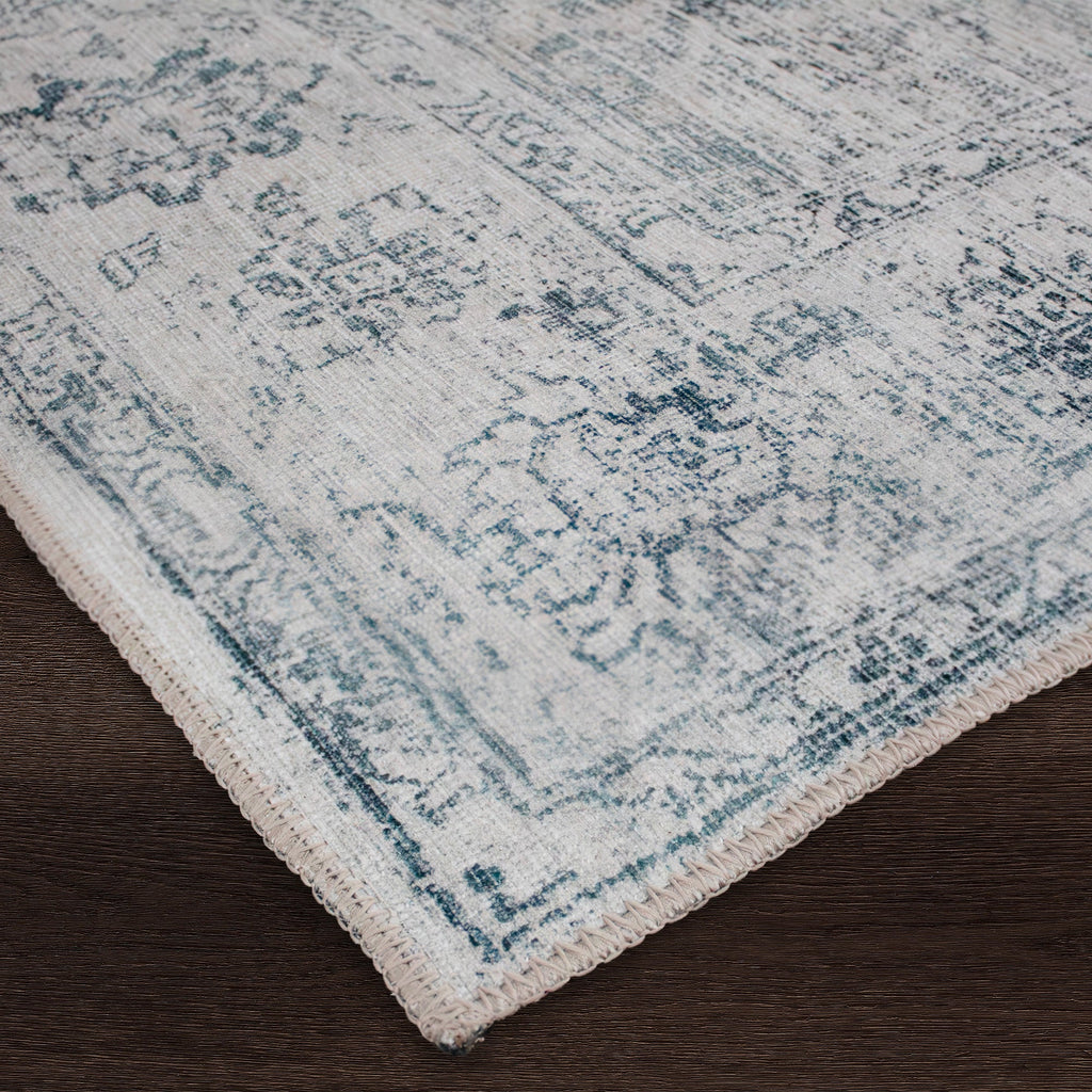 Renwil Chloe 10' x 13'1" Ft Handwoven Indoor Rug - Blue / Grey