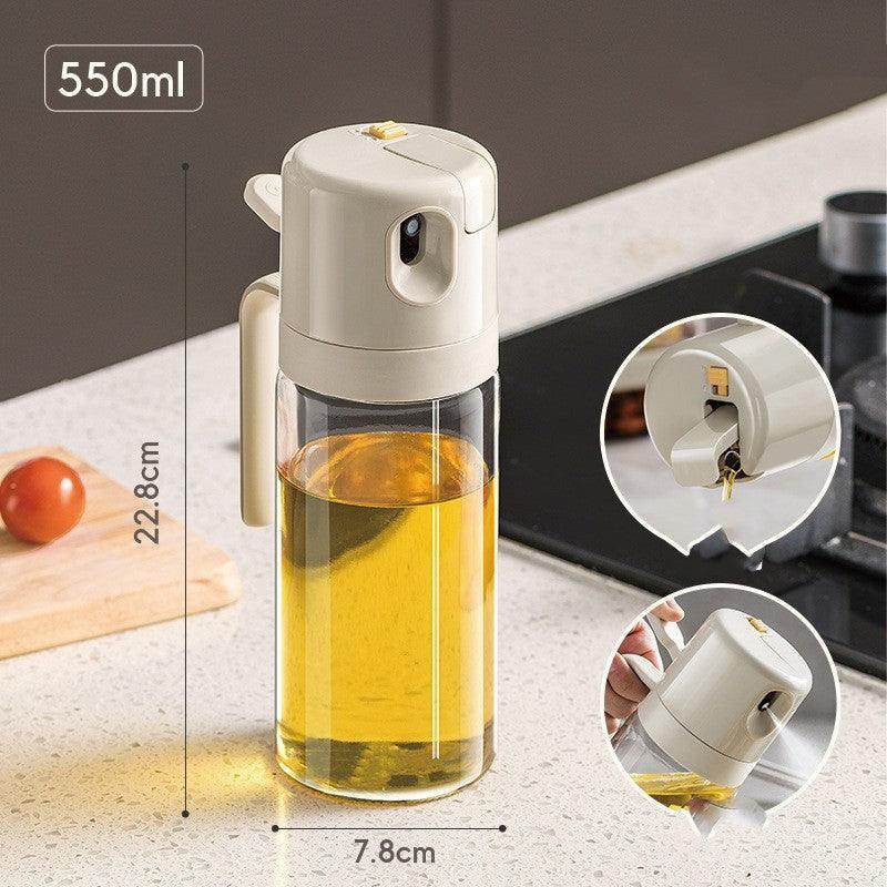 Olive oil dispenser bottle
