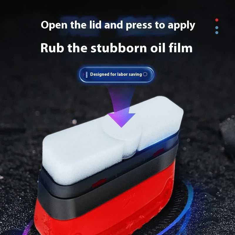🚘 Car Windshield Cleaning Brush – Oil Film & Glass Dirt Remover Tool