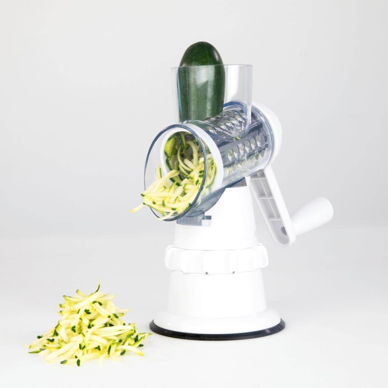 Manual Multi-Functional Vegetable Slicer ? Adjustable Veggie Cutter & Kitchen Prep Tool