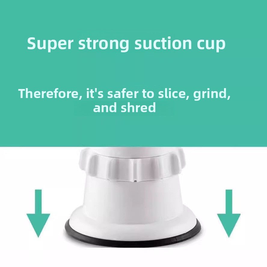 Multifunctional Hand-Crank Vegetable Cutter ? Manual Veggie Slicer & Chopper