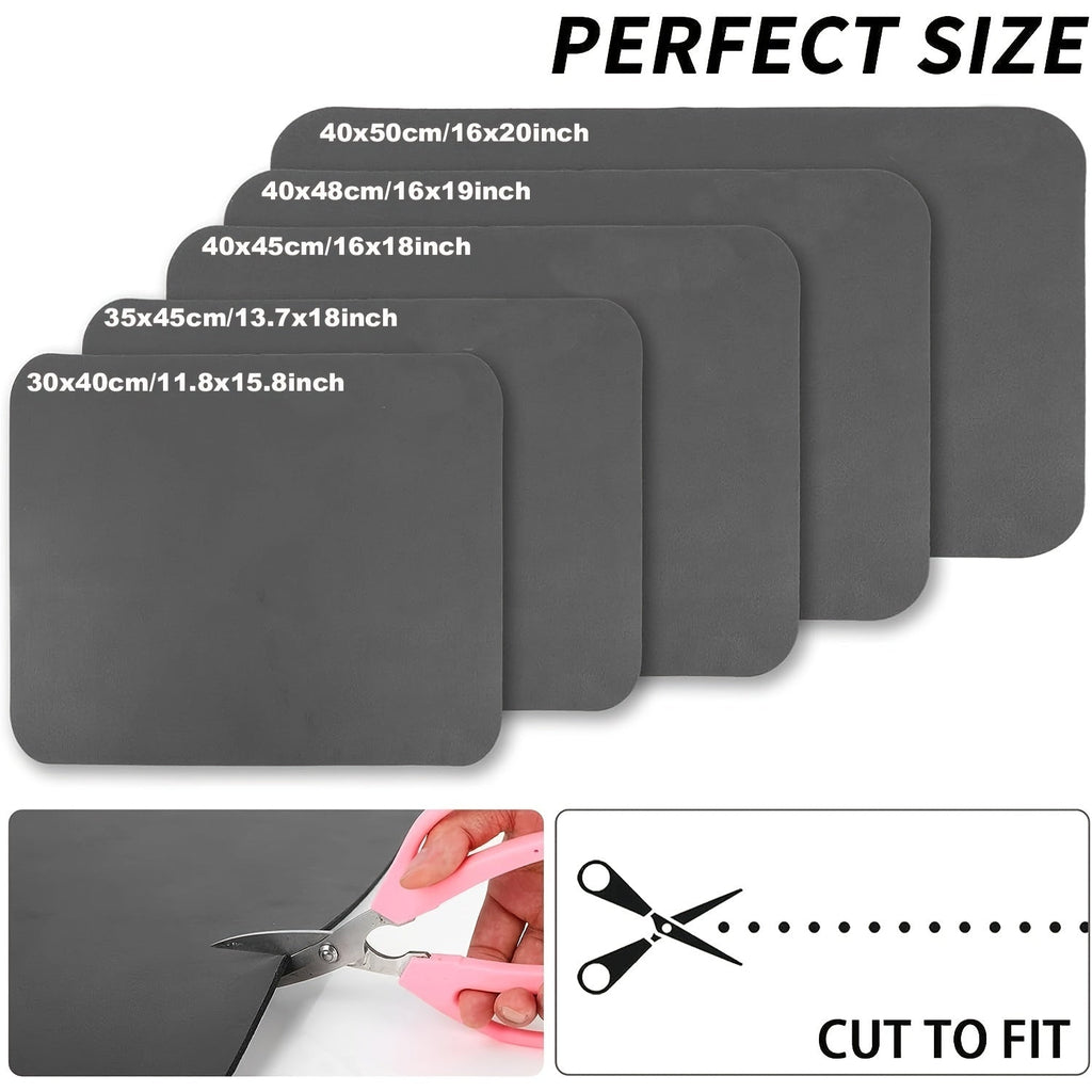 Super Absorbent Dish Drying Mat - 16"x18" Heat Resistant Drainer with Non-Slip Rubber Backed, Hide Stains, Perfect for Kitchen Counters, Restaurants, and Cafes
