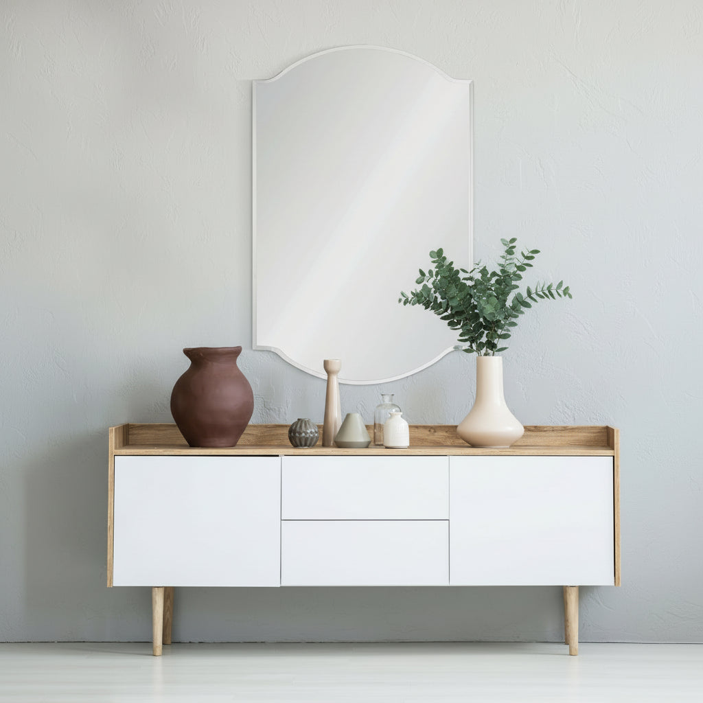 Renwil Kale 36" Tall Irregular Wall Mirror