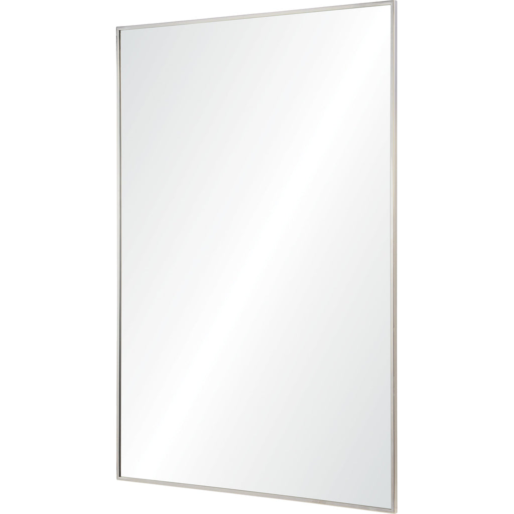 Renwil Carmelle 40" Tall Rectangle Wall Mirror - Grey