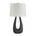 Everren Beckham 29.5" Height Table Lamp - Dark Walnut