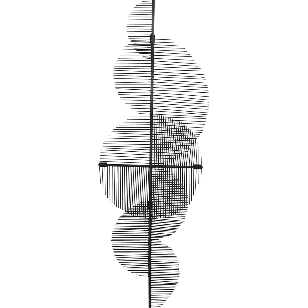 Renwil Byers 51.5" Wide Wall Art - Black Powder