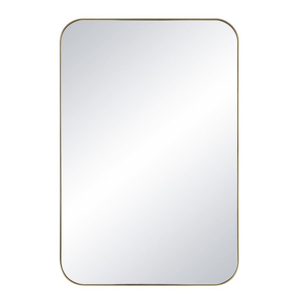 Renwil Vesey 36" Tall Rectangle Wall Mirror - Yellow