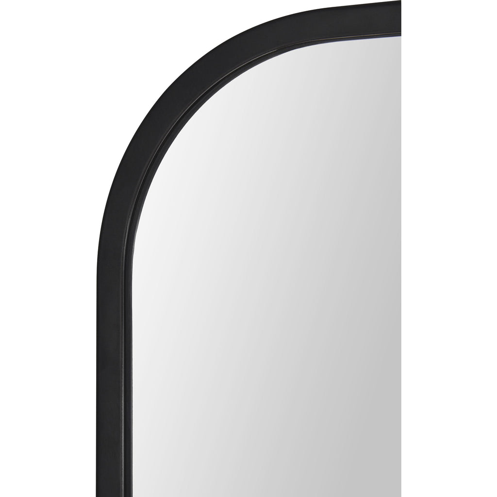 Renwil Jackline 36" Tall Rectangle Wall Mirror - Black