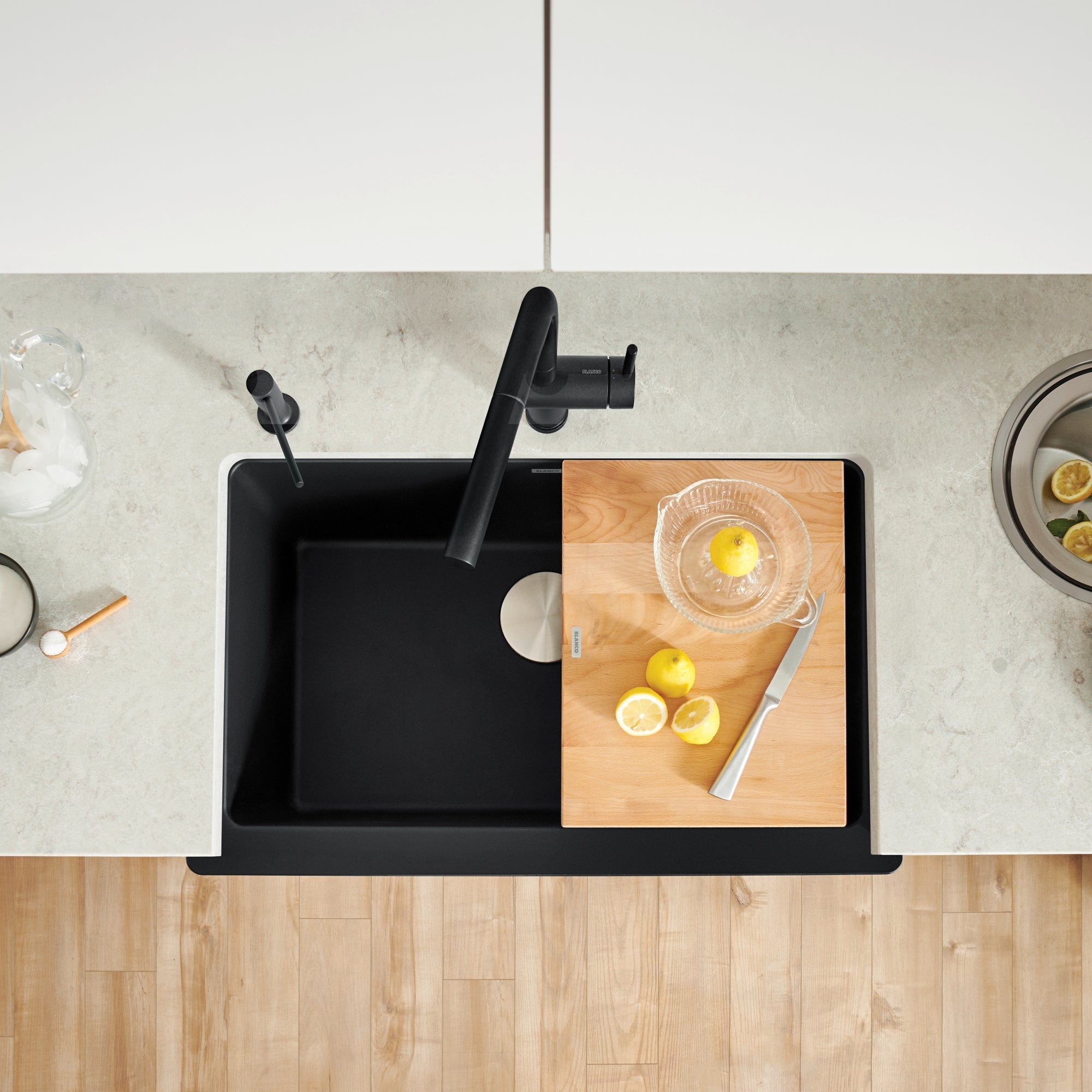 Blanco Vintera Silgranit 30" Single Bowl Apron-Front Farmhouse Sink