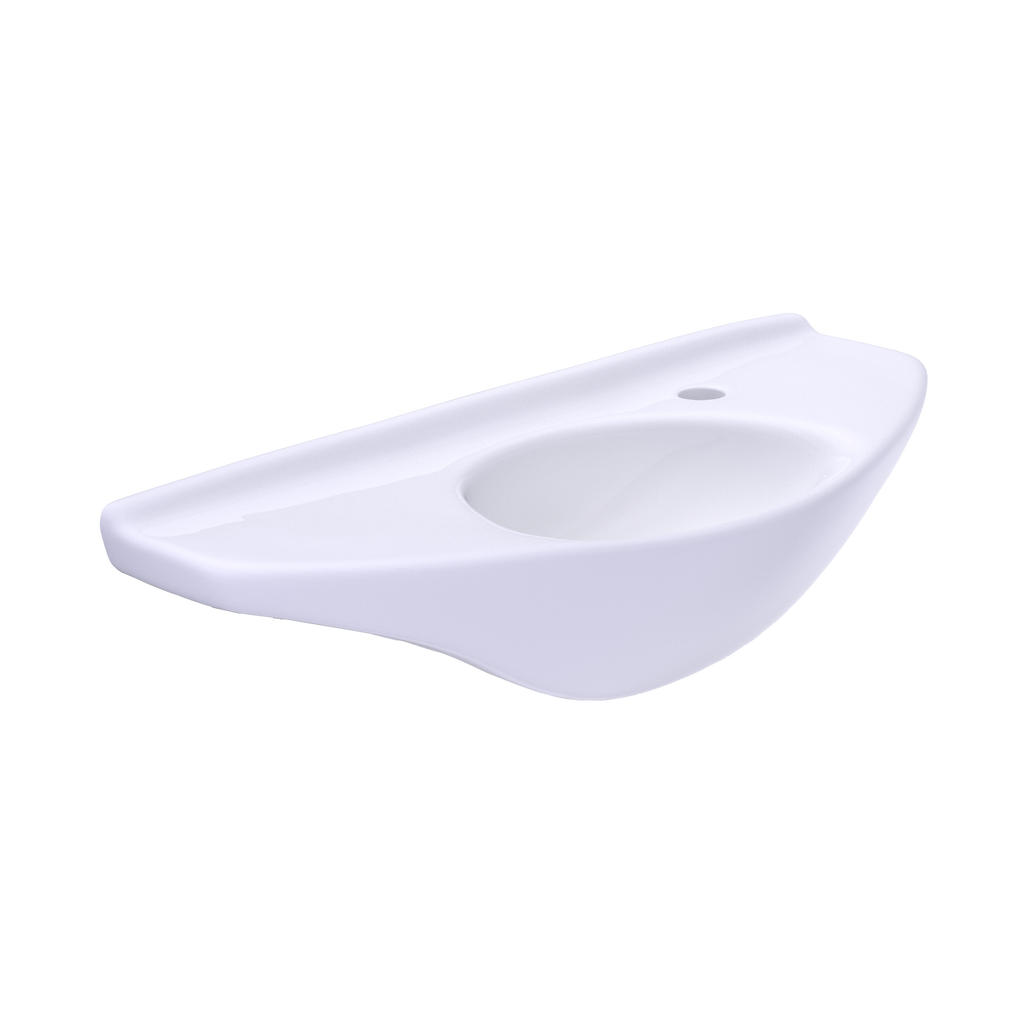 TOTO Oval Wall Mount Bathroom Sink with Cefiontect